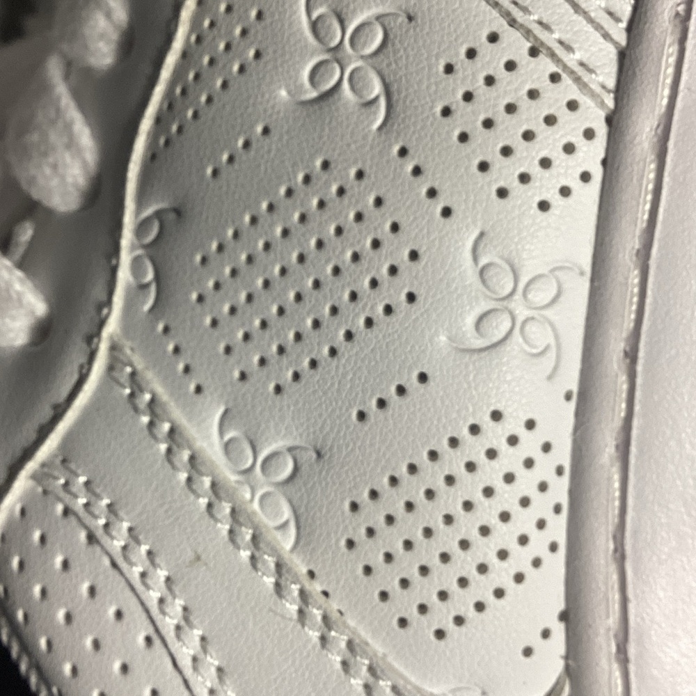 Women’s l Nine West White Platform Sneakers Size 7M - Picture 8 of 9